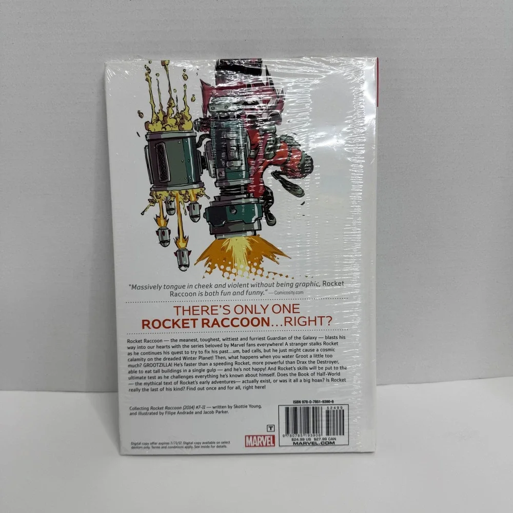 Marvel Rocket Raccoon Storytailer Vol 2 Hardcover Skottie Young 9780785193906